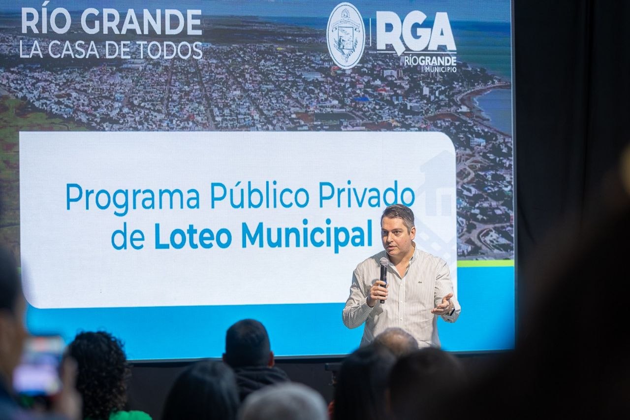 El Intendente encabezó la presentación del Programa Público Privado de Loteo Municipal