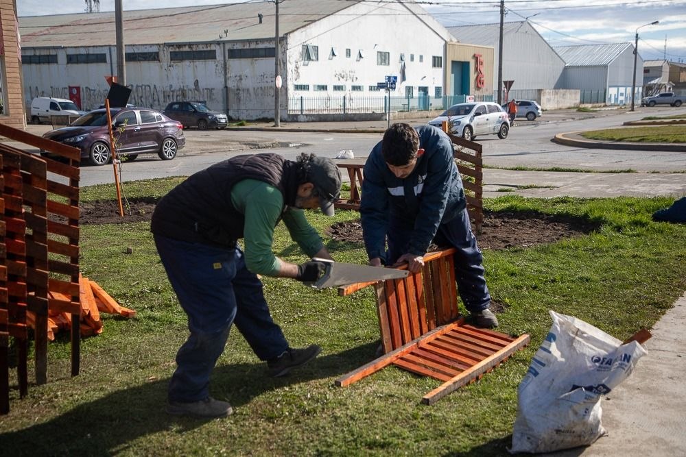 Municipio realiza tareas de mantenimiento urbano