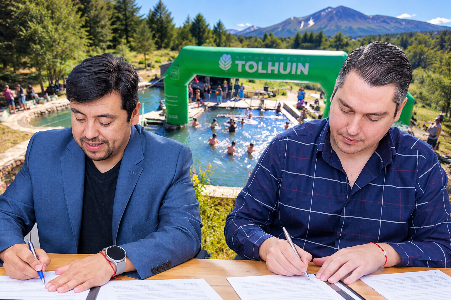 Martín Perez destacó la recuperación de las Termas de Tolhuin