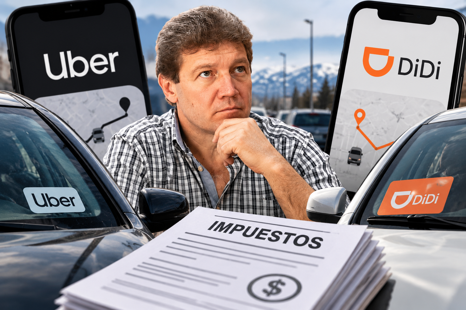 Melella quiere cobrarles impuestos a Uber y DiDi